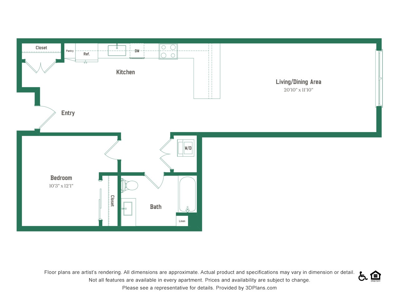 Floor plan layout diagram for JML- A4